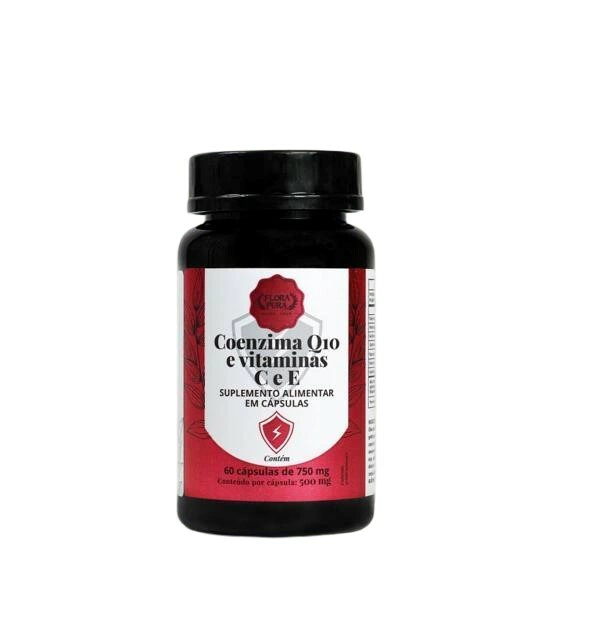 CAPSULA COEZIMA Q10 VITAMINAS C e E 750MG 60CAP