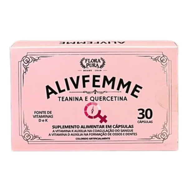 CAPSULA ALIVE FEMME VITAMINAS D-K 30CAP
