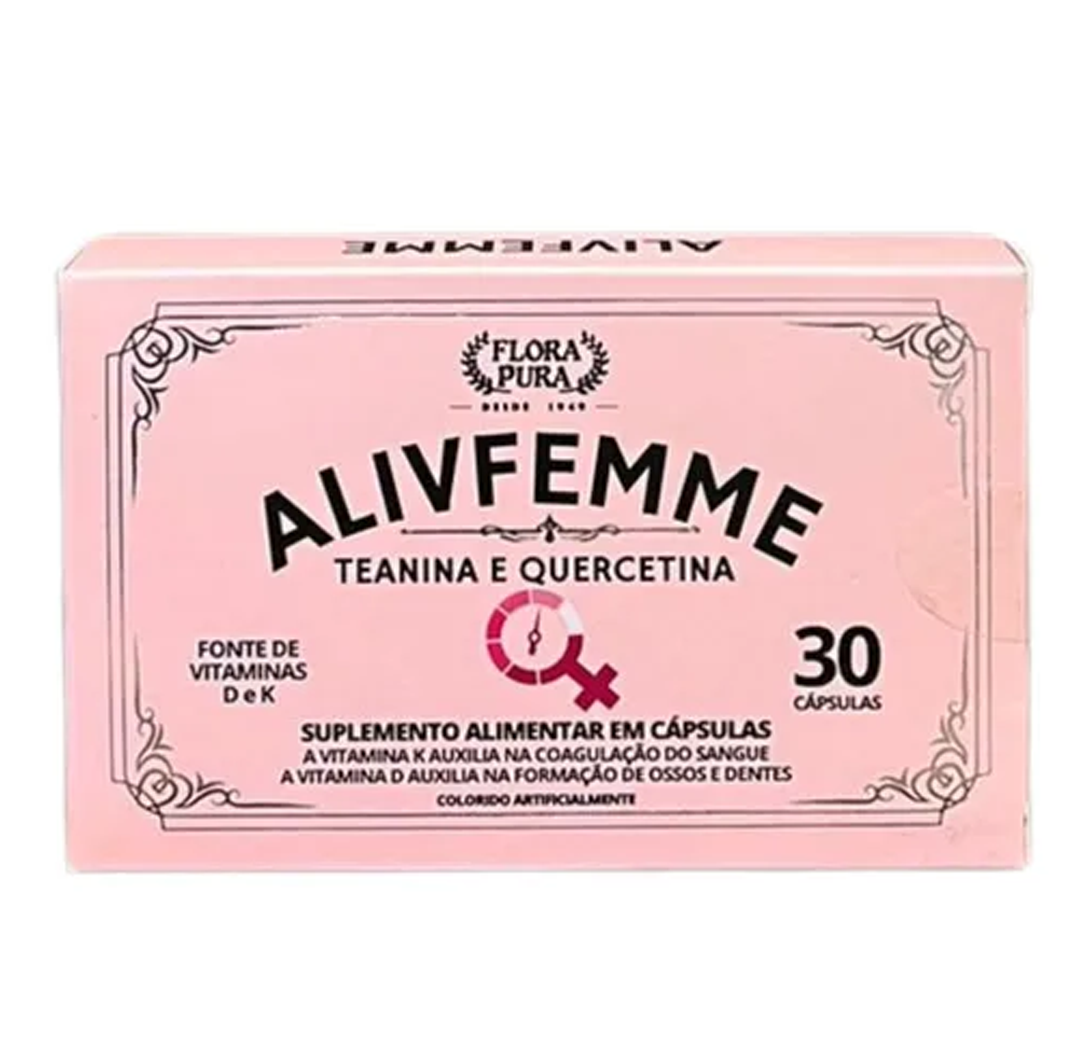 CAPSULA ALIVE FEMME VITAMINAS D-K 30CAP