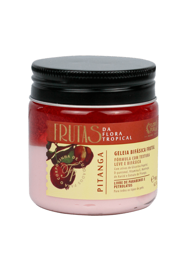 GELEIA HIDRATANTE BIFASICA FRUTAS PITANGA 180G