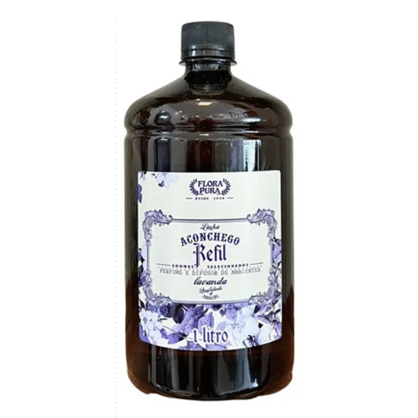 REFIL PERFUME E DIFUSOR DE AMBIENTE LAVANDA 1L