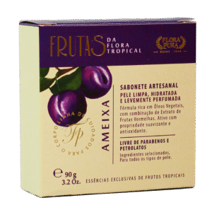 SABONETE ARTESANAL FRUTAS AMEIXA 90G