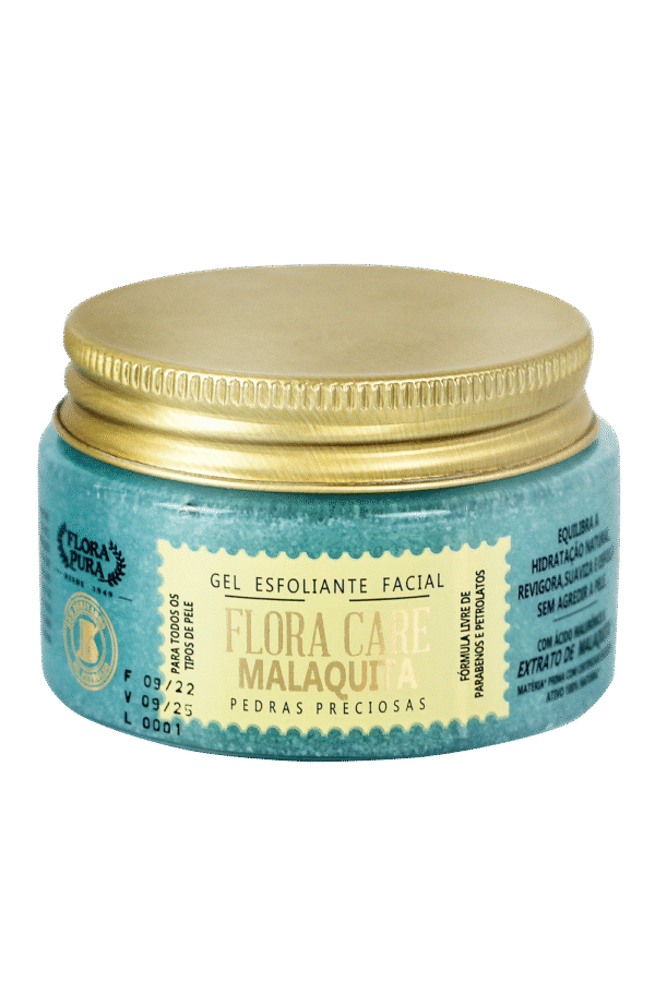 GEL ESFOLIANTE FACIAL MALAQUITA 100G