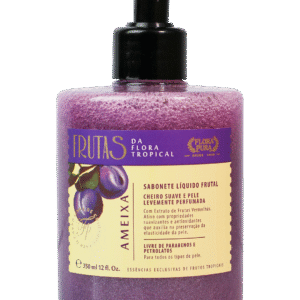 SABONETE LIQUIDO FRUTAS TROPICAL AMEIXA 350ML