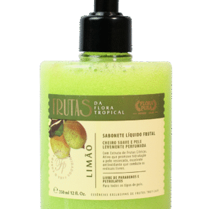 SABONETE LIQUIDO FRUTAS TROPICAL LIMÃO 350ML