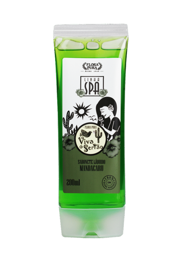 SABONETE LIQUIDO  VIVA O SERTÃO MANDACARU 200ML