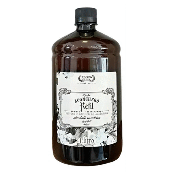 REFIL PERFUME E DIFUSOR DE AMBIENTE SÂNDALO MADEIRA 1L