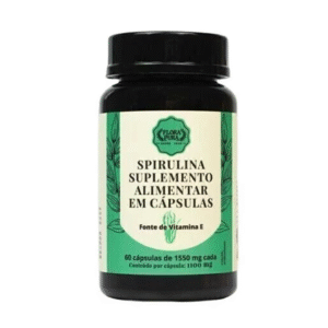 CAPSULA SPIRULINA 1550MG 60CAP