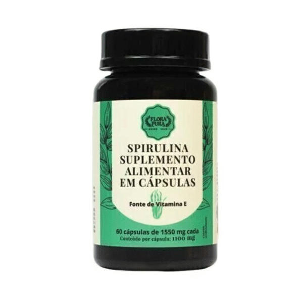 CAPSULA SPIRULINA 1550MG 60CAP