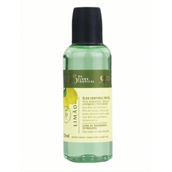 ÓLEO CORPORAL FRUTAS TROPICAIS LIMÃO 120ML