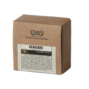 SHAMPOO SOLIDO LINHA FLORA GENGIBRE 150G