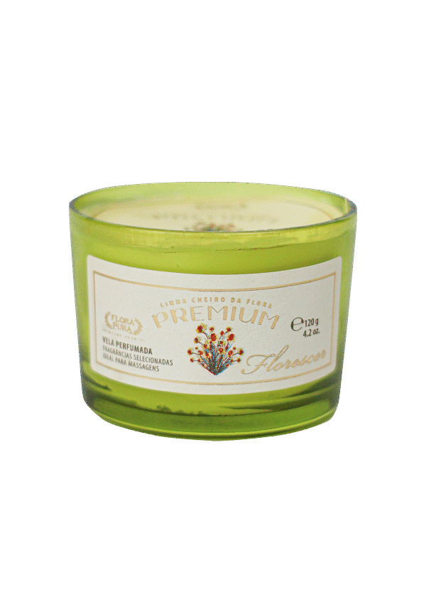 VELA PERFUMADA FLORESCER PREMIUM 180G