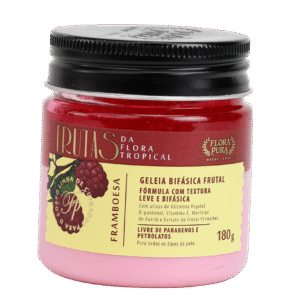 GELEIA HIDRATANTE BIFASICA FRUTAS FRAMBOESA 180G