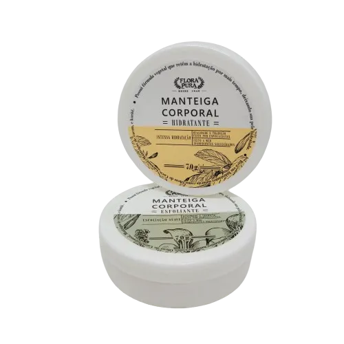 MANTEIGA CORPORAL ESFOLIANTE FLORA PURA 70G