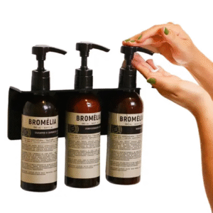KIT  DE BANHO LINHA FLORA BROMÉLIA