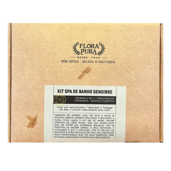 KIT  DE BANHO LINHA FLORA GENGIBRE - Imagem 2