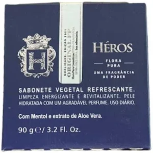 SABONETE HEROS FLORA PURA 90G