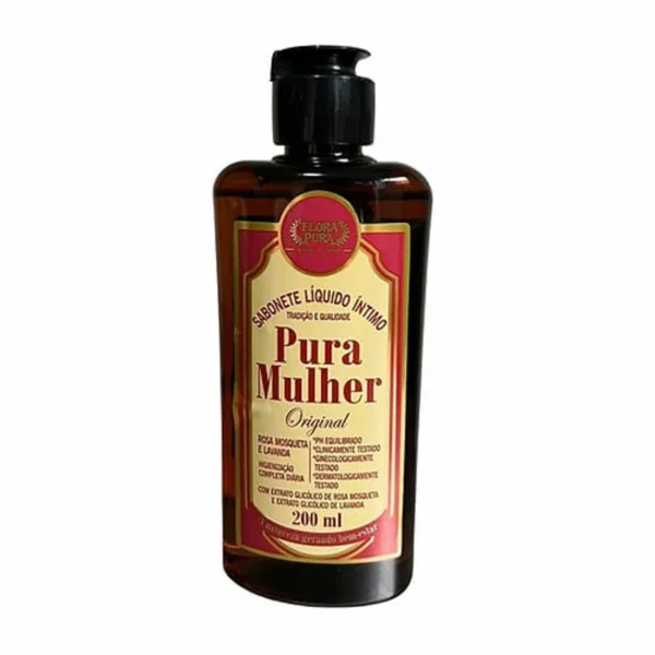 SABONETE LIQUIDO ROSA MOSQUETA E LAVANDA 200ML