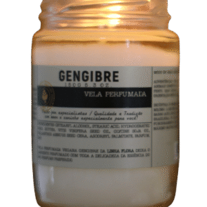 VELA PERFUMADA LINHA FLORA GENGIBRE 150G