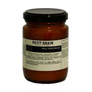 VELA PERFUMADA LINHA FLORA PETIT GRAIN 165G