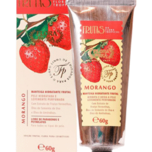 MANTEIGA HIDRATANTE FRUTAS MORANGO 60G