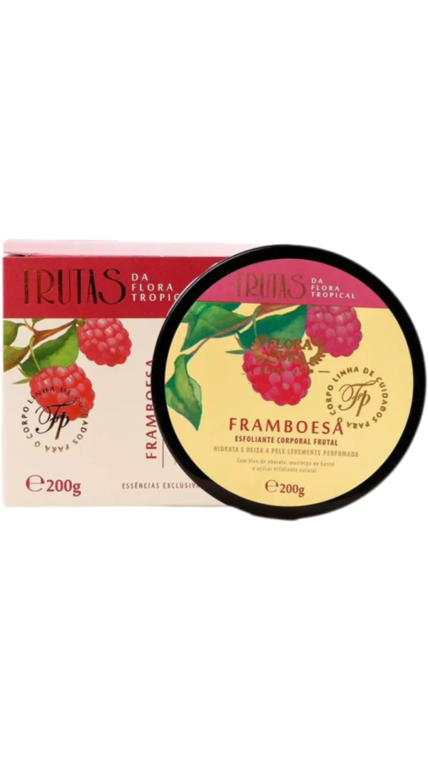 ESFOLIANTE FRUTAS FRAMBOESA 200G