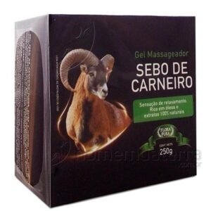 GEL MASSAGEADOR SEBO DE CARNEIRO CAIXA 250G