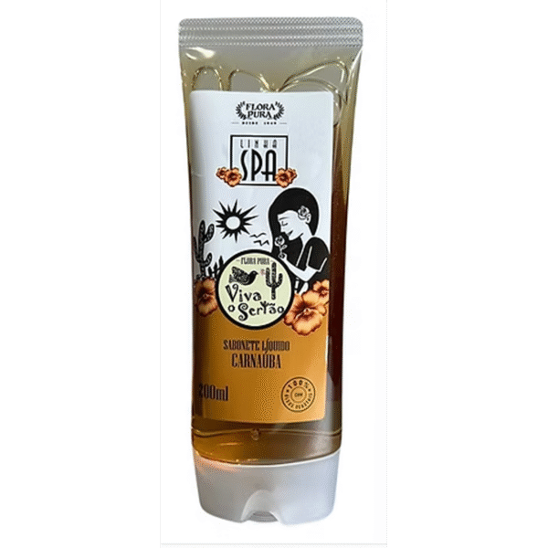 SABONETE LIQUIDO  VIVA O SERTÃO CARNAÚBA 200ML
